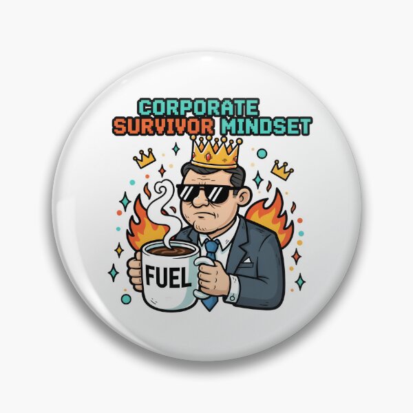 Item preview, Corporate Survivor Mindset Coffee King designed and sold by AnnDesignStudio.