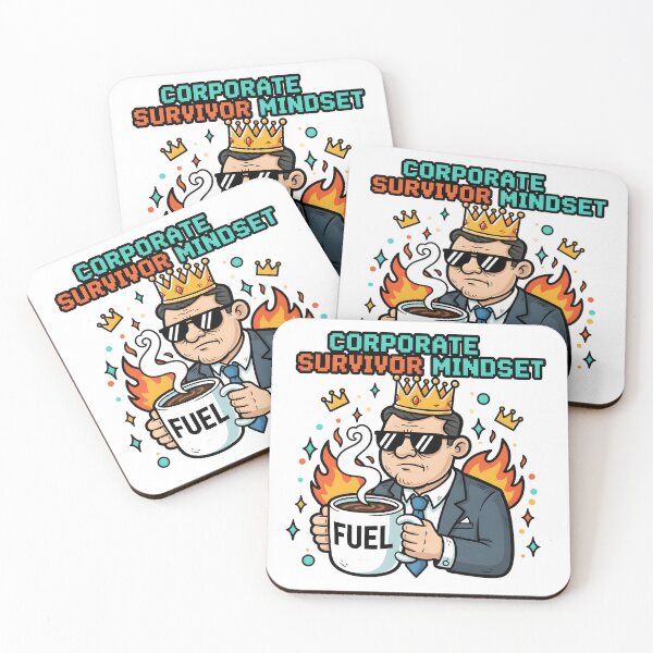 Item preview, Corporate Survivor Mindset Coffee King designed and sold by AnnDesignStudio.