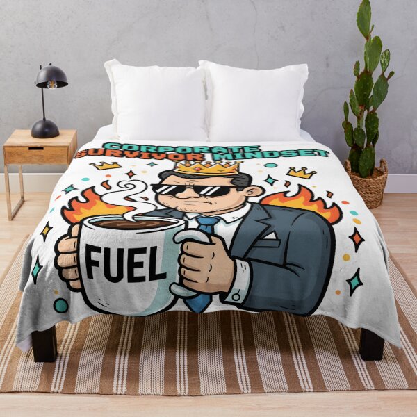 Item preview, Corporate Survivor Mindset Coffee King designed and sold by AnnDesignStudio.