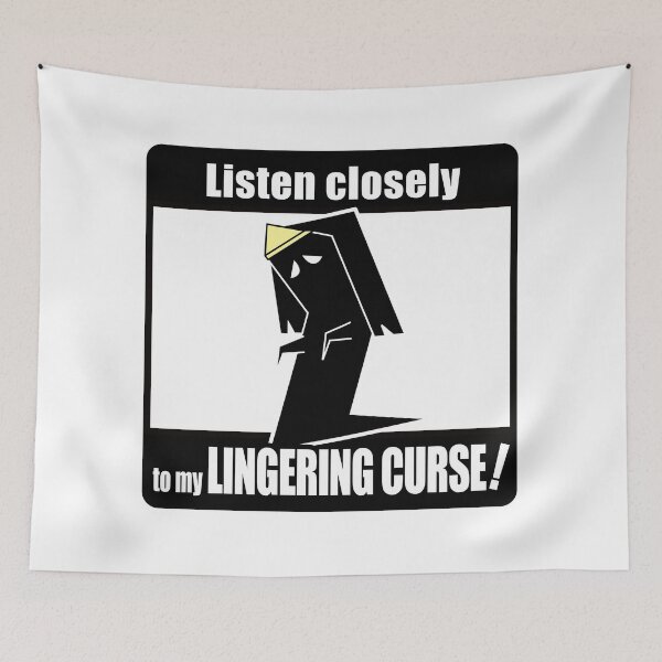 Item preview, Lingering Curse — Japanese Ghost Silhouette Art designed and sold by R-T-Gracie.