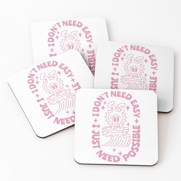 Item preview, I don't need easy, I just need possible. designed and sold by monkik.