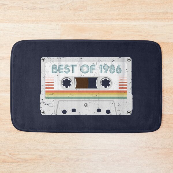 Item preview, 40th Birthday Best of 1986 Cassette Tape Vintage for Gift designed and sold by RicardoTito.