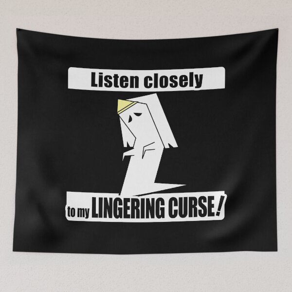 Item preview, Lingering Curse — Japanese Ghost Silhouette Art(WHITE) designed and sold by R-T-Gracie.