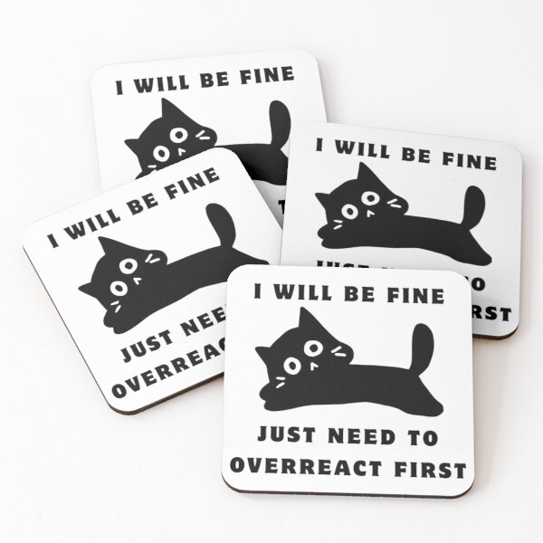 Item preview, Lazy cat overreacting designed and sold by FlowFlex.