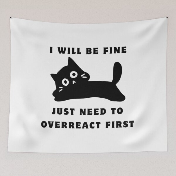 Item preview, Lazy cat overreacting designed and sold by FlowFlex.
