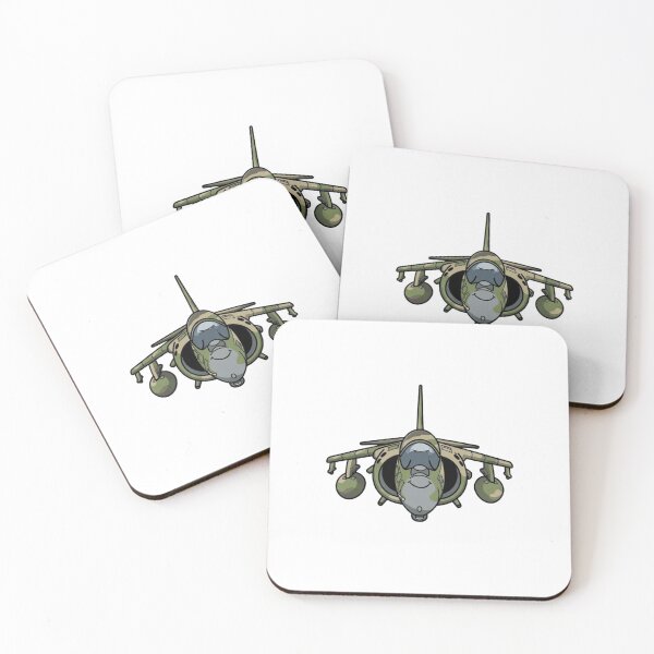 Item preview, Front View Flying Jet Cartoon Art designed and sold by Combat Skies.