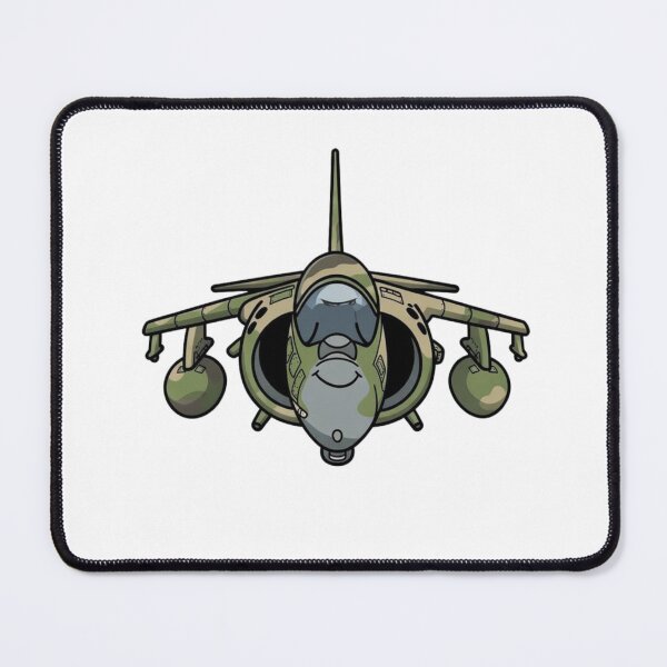 Item preview, Front View Flying Jet Cartoon Art designed and sold by Combat Skies.