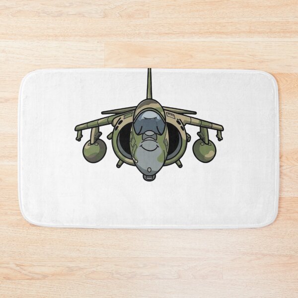 Item preview, Front View Flying Jet Cartoon Art designed and sold by Combat Skies.