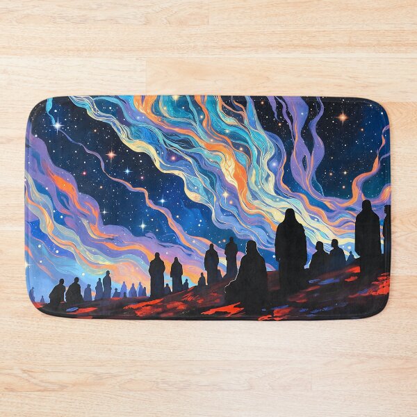 Item preview, Ancient People and the Mythic Sky designed and sold by AbsoluteAI.