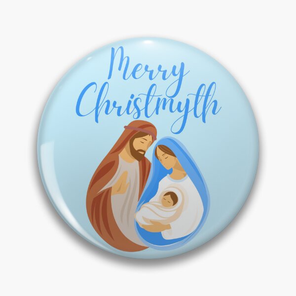 Item preview, Merry Christmyth - Atheist Christmas - Nativity Jesus designed and sold by EvergreenRevolt.