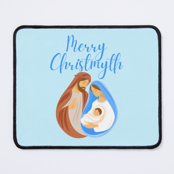 Item preview, Merry Christmyth - Atheist Christmas - Nativity Jesus designed and sold by EvergreenRevolt.