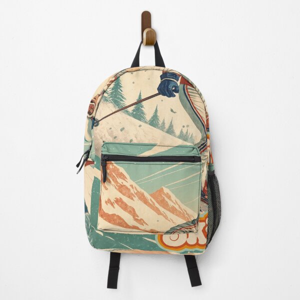 Item preview, Retro Rush: Vintage Ski Speed in Alpine Style designed and sold by ForeverPrintsOK.