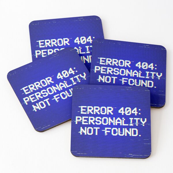 Item preview, Error 404 Personality - Glitch Text designed and sold by ryanguas.