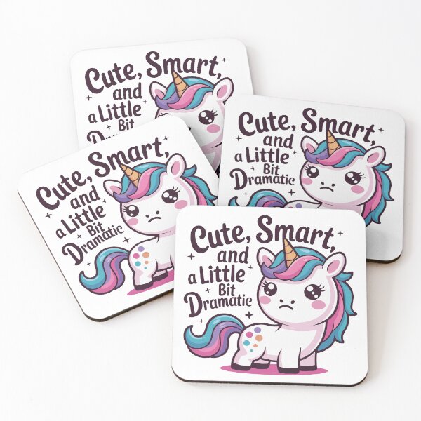 Item preview, Cute Smart And A Little Bit Dramatic  designed and sold by Zerhof.