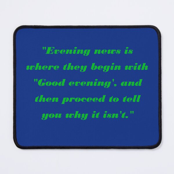 Item preview, Is it a good evening? designed and sold by fristsmokie.