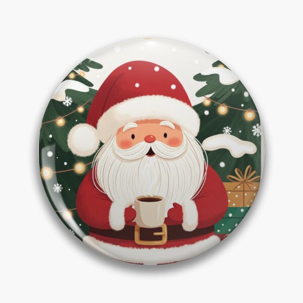 Item preview, Cozy Christmas Vibes – Cute Santa Winter Holiday Design designed and sold by DRstore95.