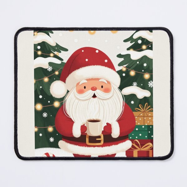 Item preview, Cozy Christmas Vibes – Cute Santa Winter Holiday Design designed and sold by DRstore95.