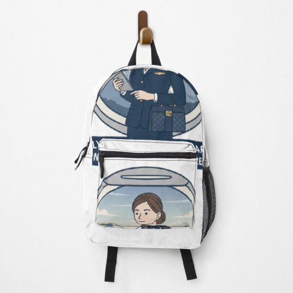 Item preview, Scandinavian Flight Attendant Aesthetic - Fashionably Flying Graphic designed and sold by Pixel & Beyond.