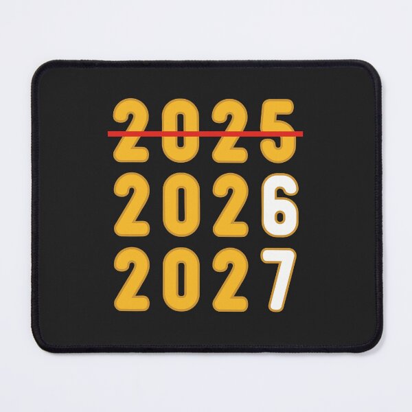 Item preview, 2025 2026 2027 Funny New Year's Humor designed and sold by FouChan.