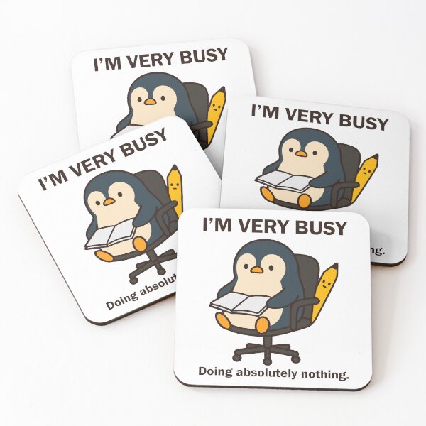 Item preview, Very busy penguin designed and sold by T-FUN SHOP.