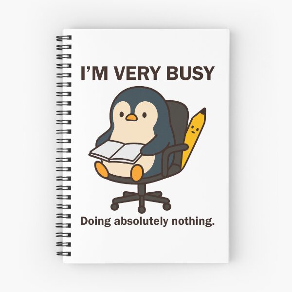 Item preview, Very busy penguin designed and sold by T-FUN SHOP.