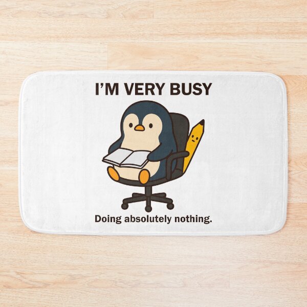 Item preview, Very busy penguin designed and sold by T-FUN SHOP.