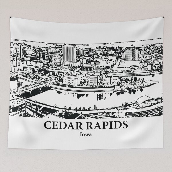 Item preview, Cedar Rapids - Iowa designed and sold by Lakeric Cityscapes.