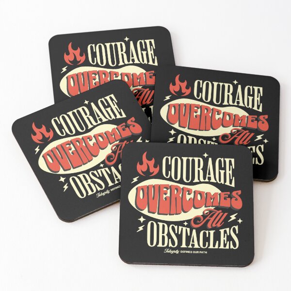 Item preview, Courage Overcomes All designed and sold by slowocelot.