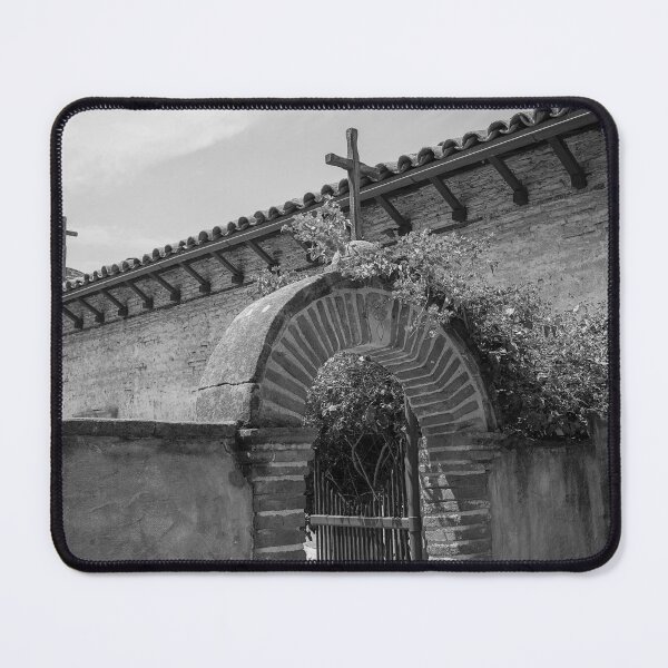 Item preview, Gate to the Sacred Garden BW designed and sold by WrightDesignsUS.