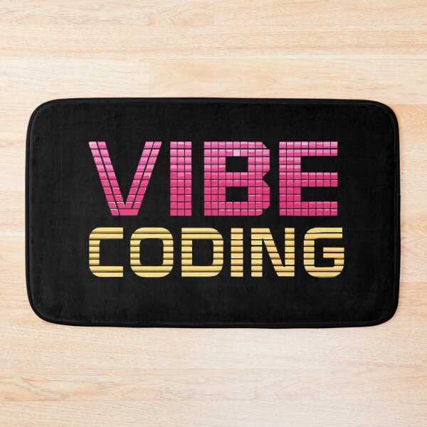 Item preview, Vibe Coding Neon Terminal – Retro Cyberpunk Programmer Aesthetic designed and sold by VividOrganica.