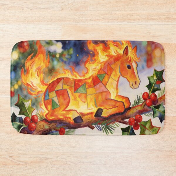 Item preview, Christmas Blaze Horse designed and sold by M-Y-A-R-T-.