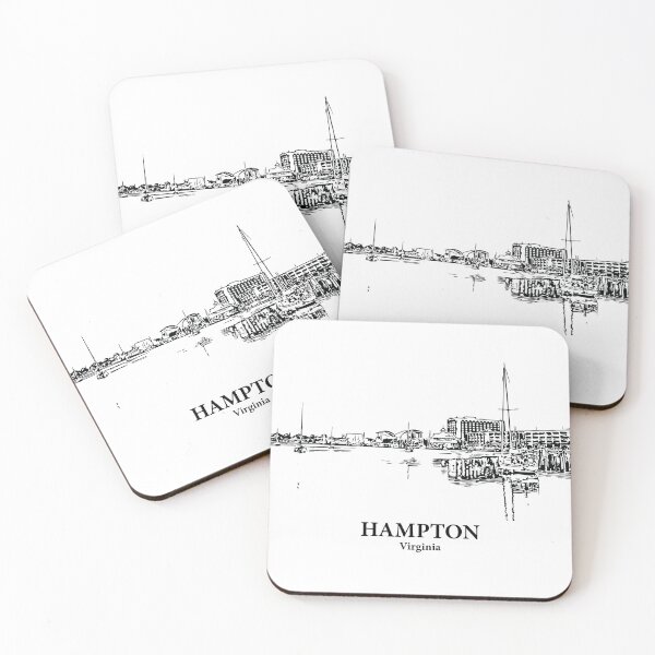 Item preview, Hampton - Virginia designed and sold by Lakeric Cityscapes.