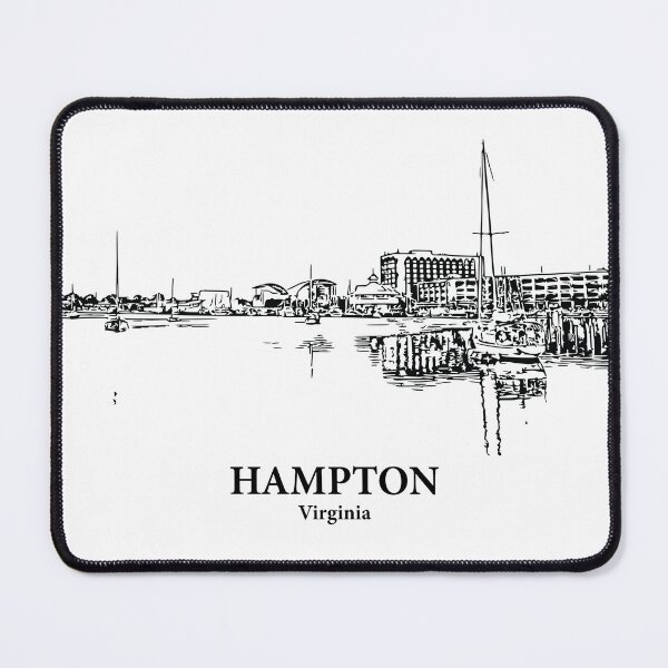 Item preview, Hampton - Virginia designed and sold by Lakeric Cityscapes.