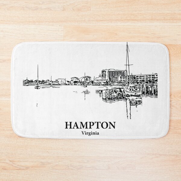 Item preview, Hampton - Virginia designed and sold by Lakeric Cityscapes.