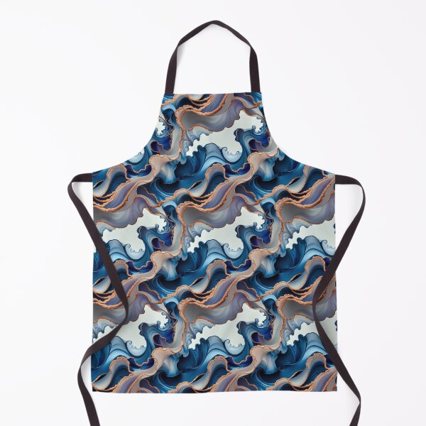 Item preview, Midnight Lavender Fluid Gold Alcohol Ink Pattern designed and sold by SketchNStyle.