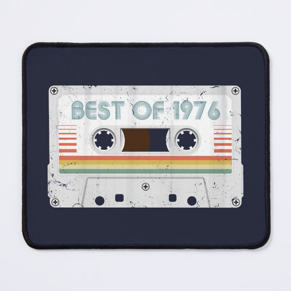 Item preview, 50th Birthday Best of 1976 Cassette Tape Vintage for Gift designed and sold by RicardoTito.