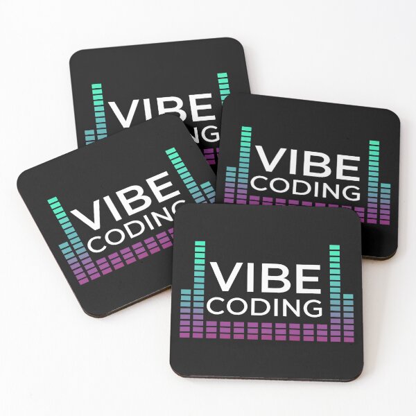 Item preview, Vibe Coding Equalizer – Music Meets Code Programmer Design designed and sold by VividOrganica.