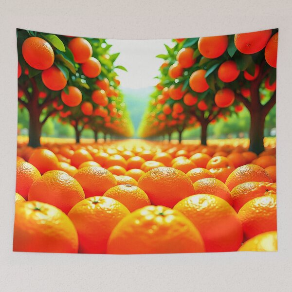 Item preview, Orange Orchard  designed and sold by AwesomeDigiShop.