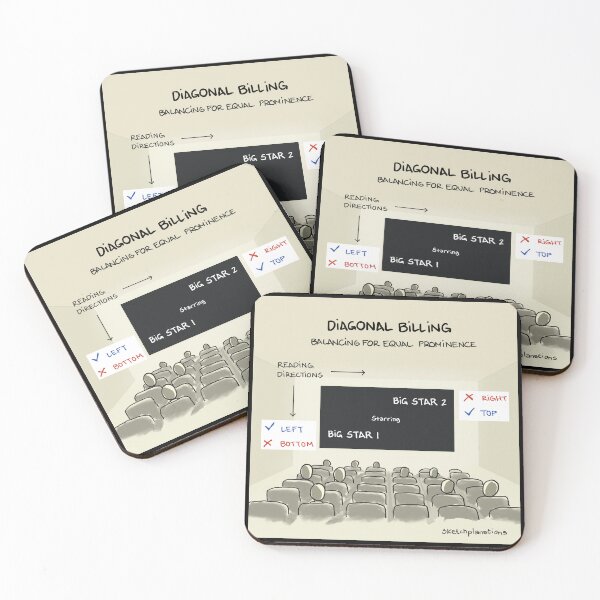 Item preview, Diagonal Billing designed and sold by Sketchplanations.