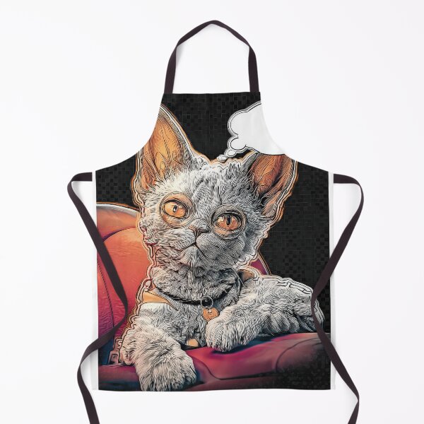 Item preview, Cute Comic Kitten with Speech Bubble Illustration designed and sold by Grafititee.