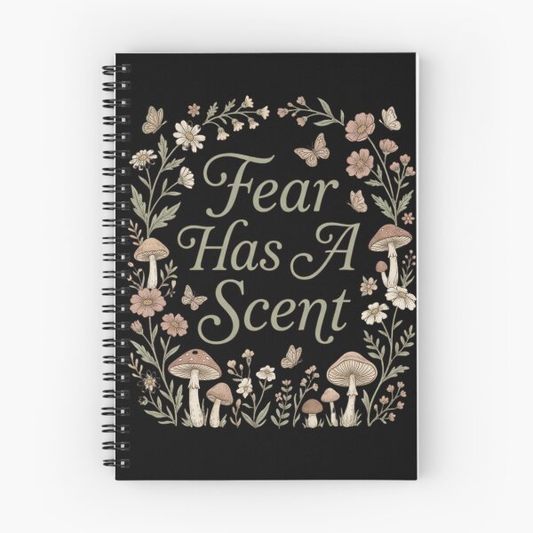 Item preview, Fear Has A Scent Cottagecore Mushroom Wildflower Butterfly Daisy Soft Aesthetic Nature Boho Sarcastic Intimidating designed and sold by anass002.