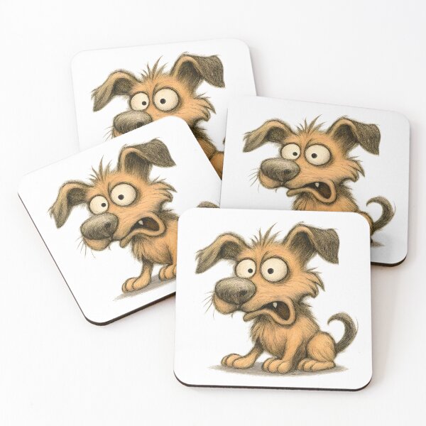 Item preview, Shocked Funny Dog designed and sold by Yomere.