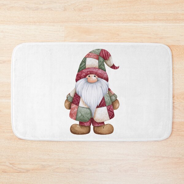 Item preview, Adorable Christmas gnome characters in festive outfits, perfect for winter decor and holiday gifts designed and sold by olenapetol.