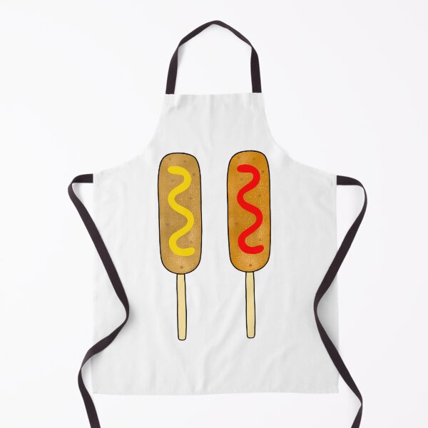 Item preview, Corn Dogs With Mustard And Ketchup designed and sold by Sartoris Art.