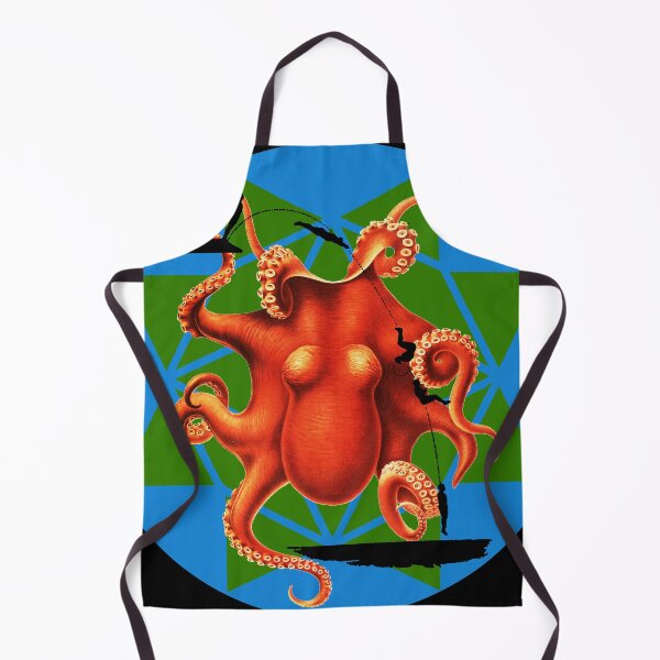 Artikelvorschau, Oktopus stürzt sich vom Rand der Erde entworfen und verkauft von NOAI-art.