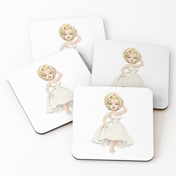 Item preview, Glamorous Hollywood Icon - Cute Vintage Pin-Up Illustration designed and sold by Hen-C-Art.