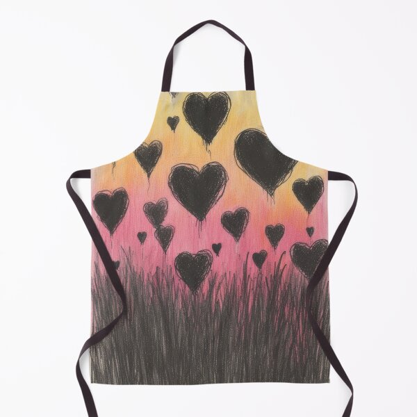 Item preview, Hearts float above a dark field designed and sold by Mianku | Für das Leben.