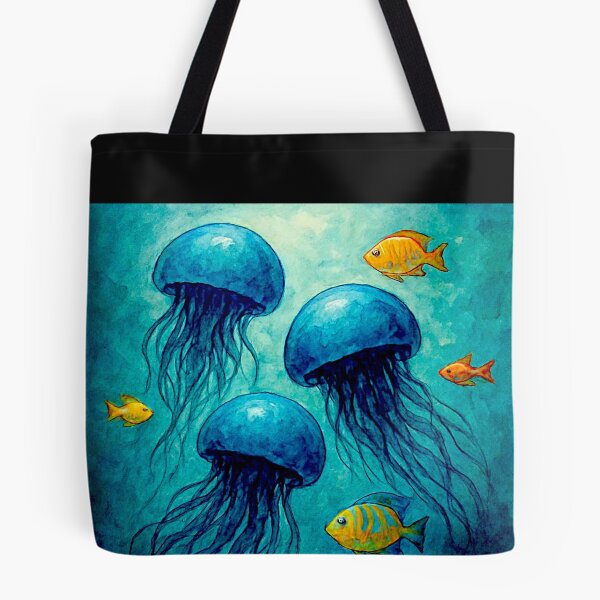 Item preview, Medusozoa, Meduza, Blue jellyfish float#4 designed and sold by Helios Be. Lavsh.