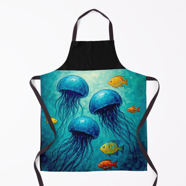 Item preview, Medusozoa, Meduza, Blue jellyfish float#4 designed and sold by Helios Be. Lavsh.