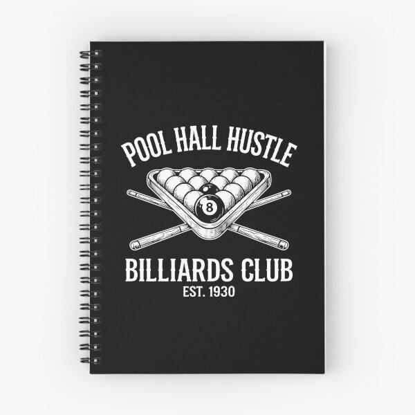Item preview, Vintage 8 Ball Pool Hall Hustle Billiards Club Est 1930 designed and sold by gunaone-design.